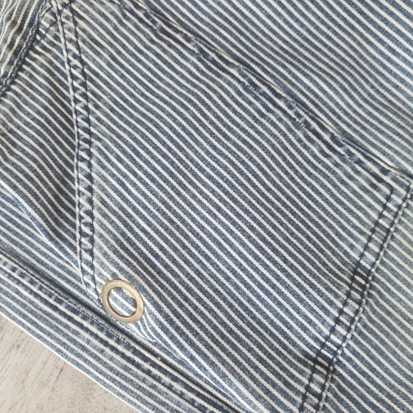 Express Conductor Striped Jeans Size 9/10 - Picture 12 of 16